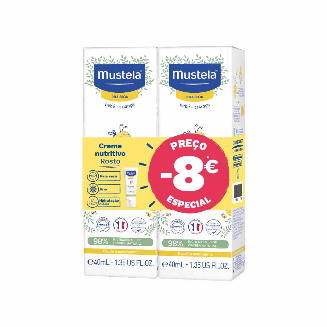 MUSTELA  Duo Cold Cream - Creme de Rosto - 40ml