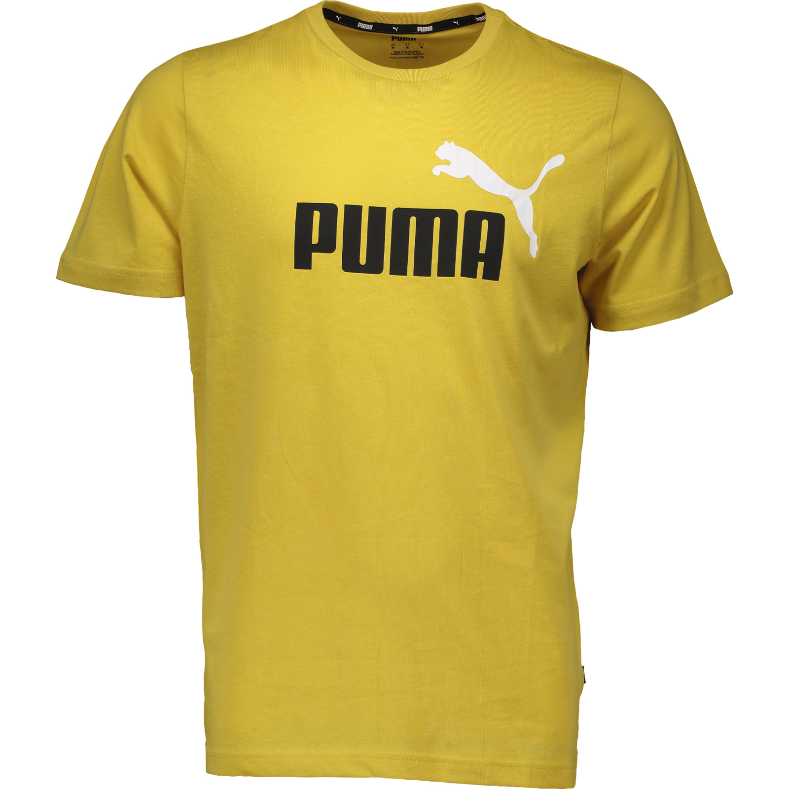 Puma Herren-T-Shirt Ess Big Logo L, kiwi