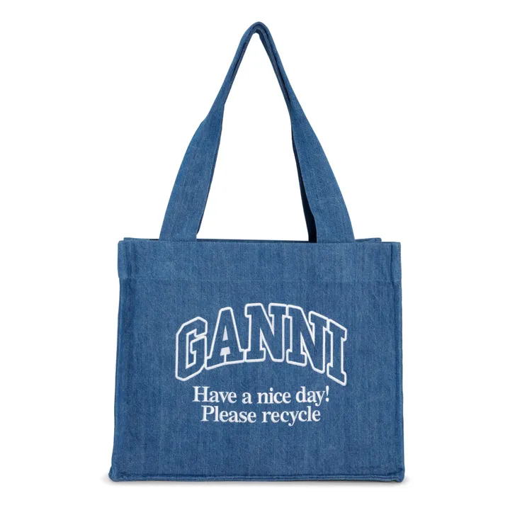 Ganni Cabas Easy Large | Denim