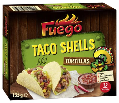 Fuego Taco Shells 12 Stück