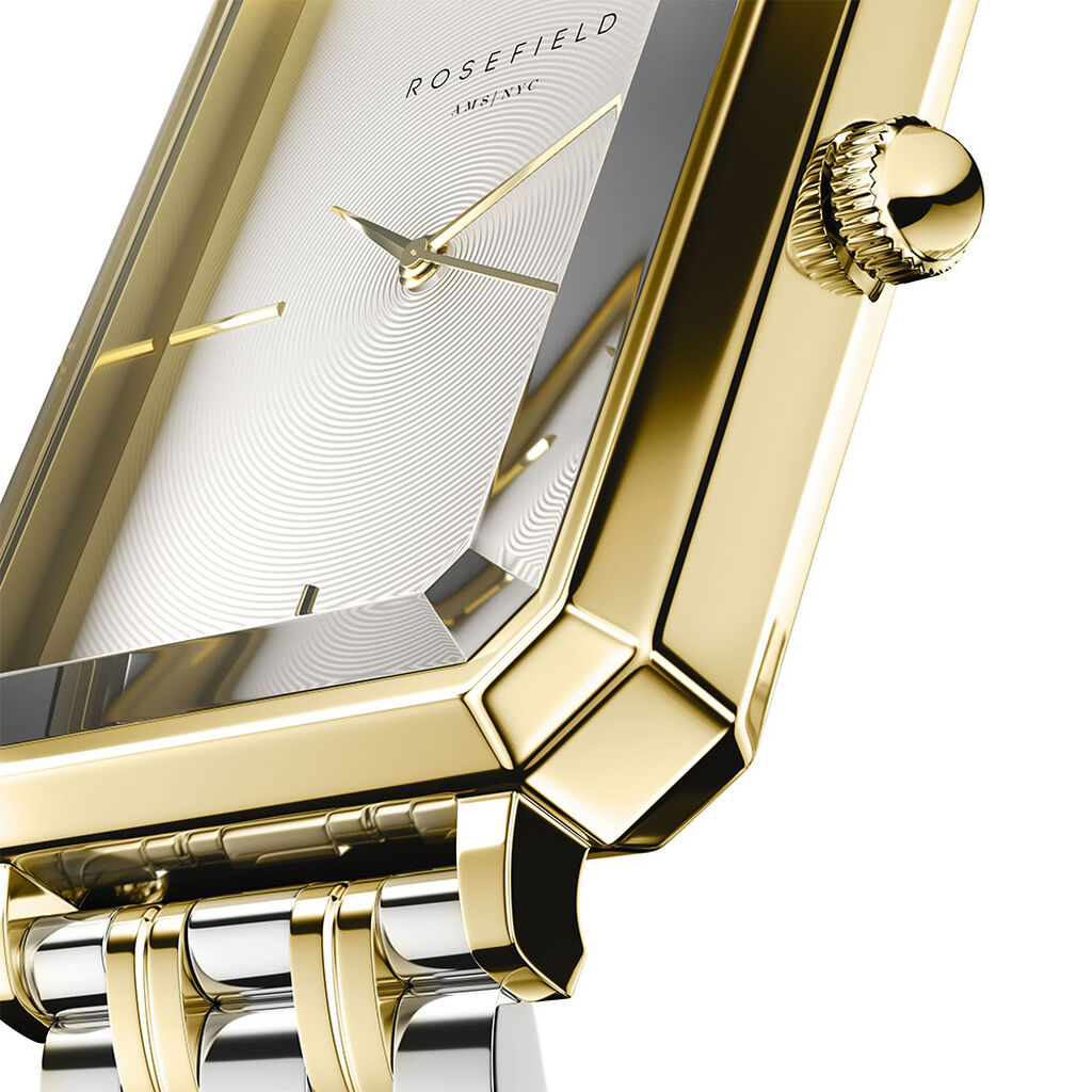 Montre Rosefield Octagon Blanc