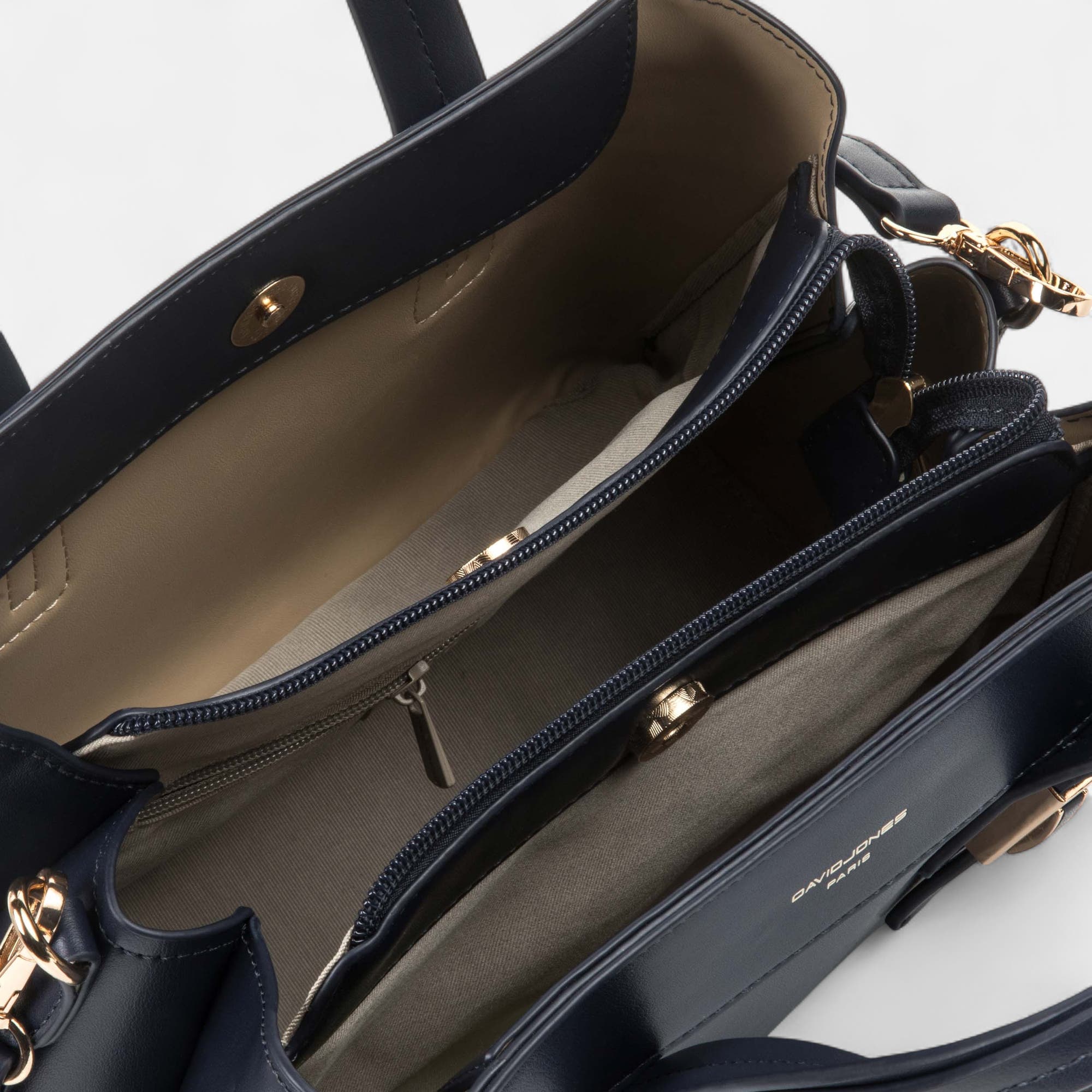 Sac à main bleu marine