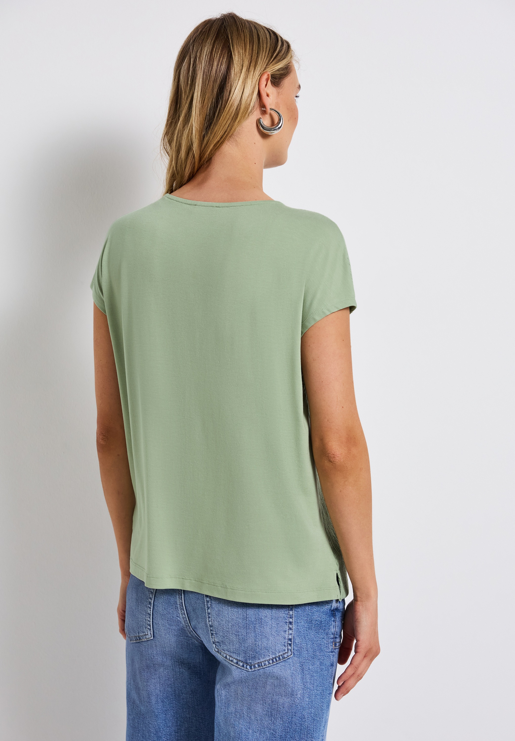 STREET ONE Shirttop , mit Struktur