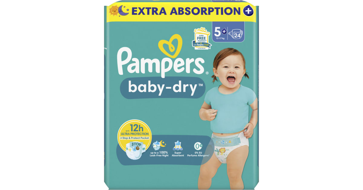 Pampers Baby Dry Junior Größe 5