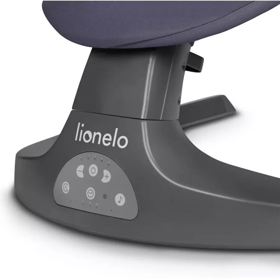 lionelo Babywippe Ralf Concrete Grey