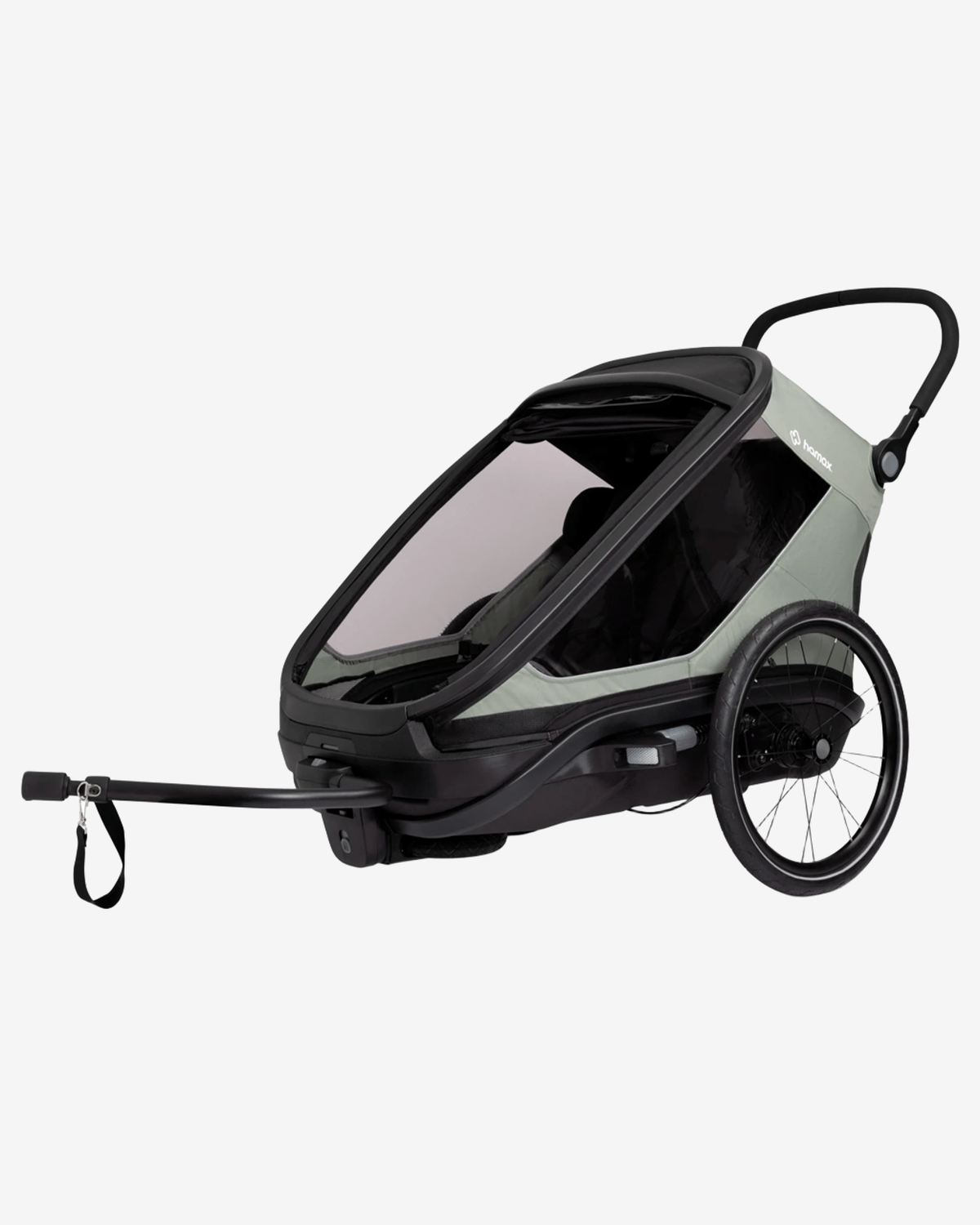 Hamax Outback Next Sykkelvogn & Barnevogn, 2-Seter | Double Bicycle Trailer
