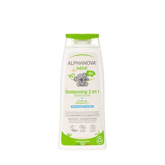 Shampooing bio   200 ml   de               Alphanova bébé