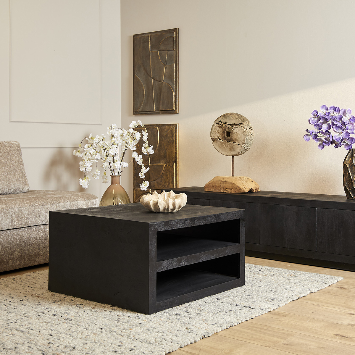 Salontafel Balui Zwart