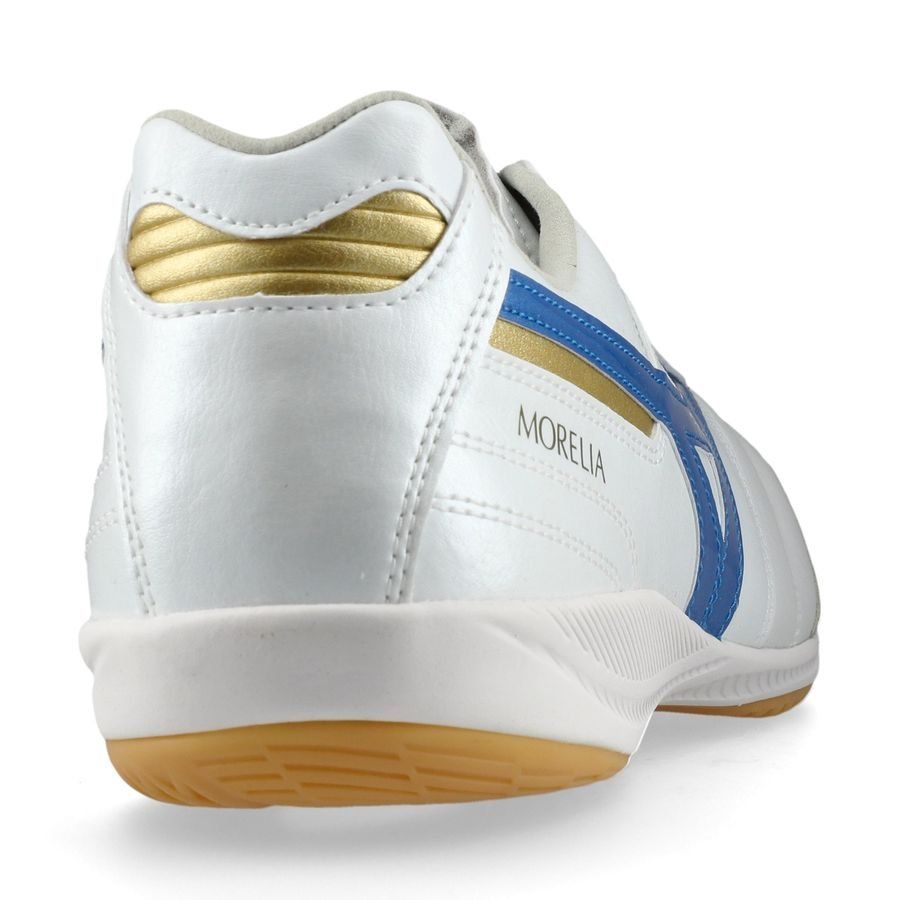Mizuno Morelia Sala Elite IN Mugen - Blanc/Bleu/Doré