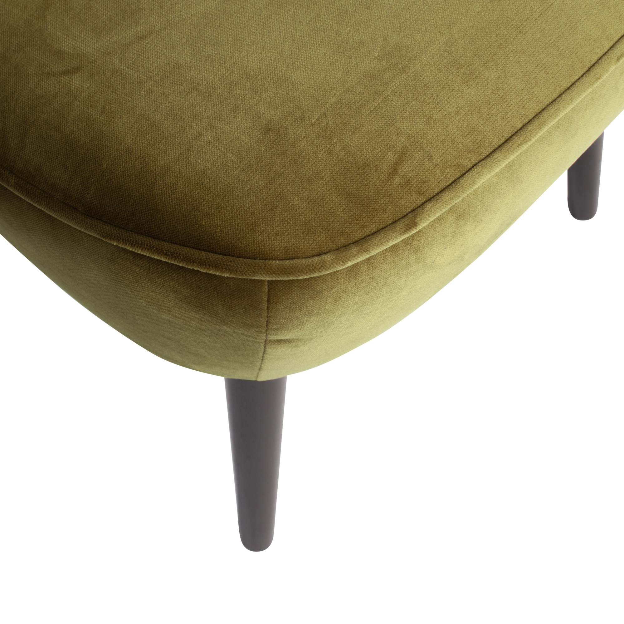 Fauteuil Sara Sara Fauteuil - Fluweel - Army