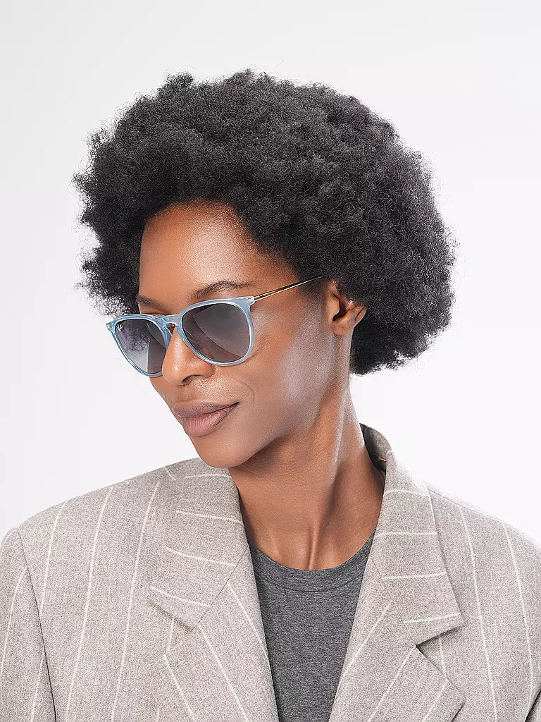 RAY BAN Sonnenbrille ERIKA hellblau