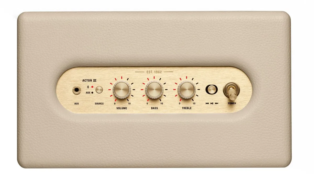 Marshall Acton 3 BT Crème Enceintes connectées