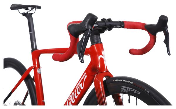 Vélo de Route Wilier Triestina Cento10 SL Shimano Ultegra Di2 12V 700 mm Rouge Noir 2023 - Produit Reconditionné