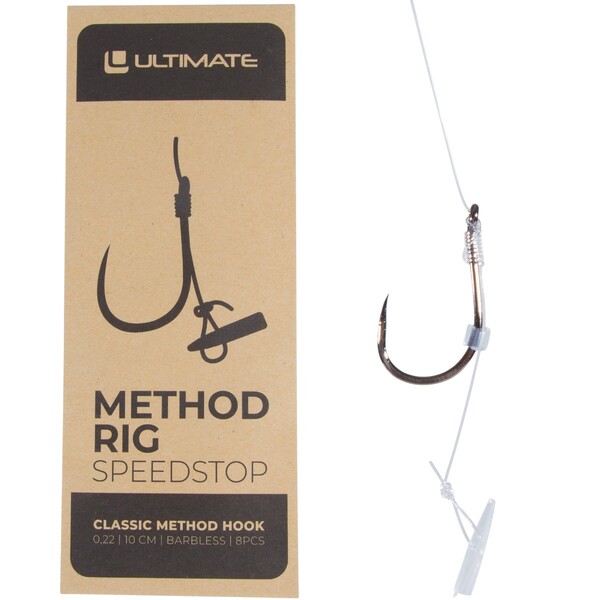 Pack de bas de ligne Method Feeder sans ardillon Ultimate (40 pièces)