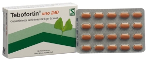 TEBOFORTIN Uno Filmtabletten 240 mg, 60 Stück