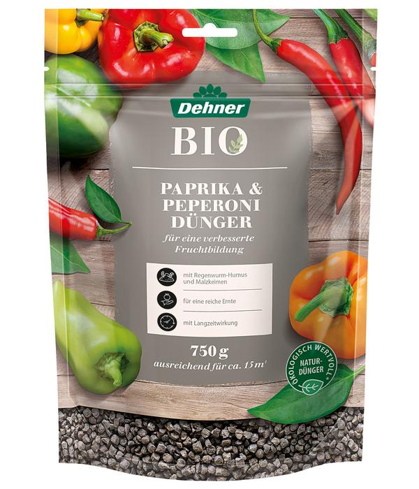 Dehner Bio Paprika- und Peperoni-Dünger, 750