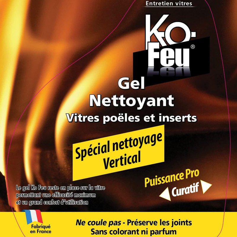 Nettoyant gel vitre d'insert - prêt à l'emploi - 750 mL