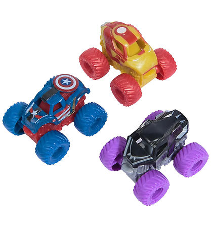 Monster Jam - 1:87 - Mini - Marvel - 3er-Pack