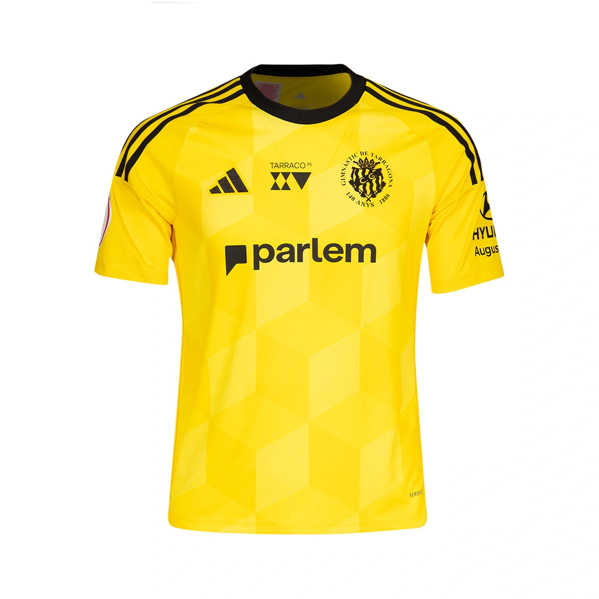 T-Shirt adidas Gimnàstic de Tarragona Segundo Equipamento 2025-2026 Criança