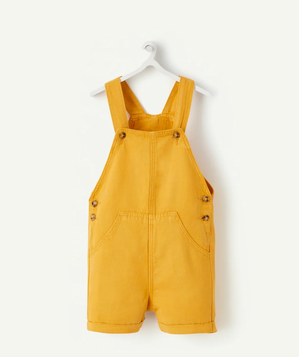 SALOPETTE FLUIDE BÉBÉ GARÇON JAUNE