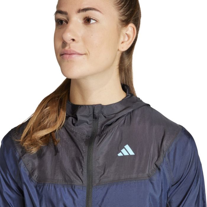 adidas Dame Jakker Adizero Jacket Blå
