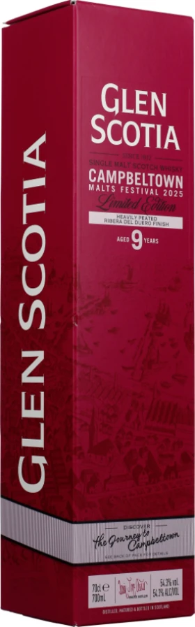 GLEN SCOTIA 9 YEARS CAMPBELTOWN MALTS FESTIVAL 2025 70CL