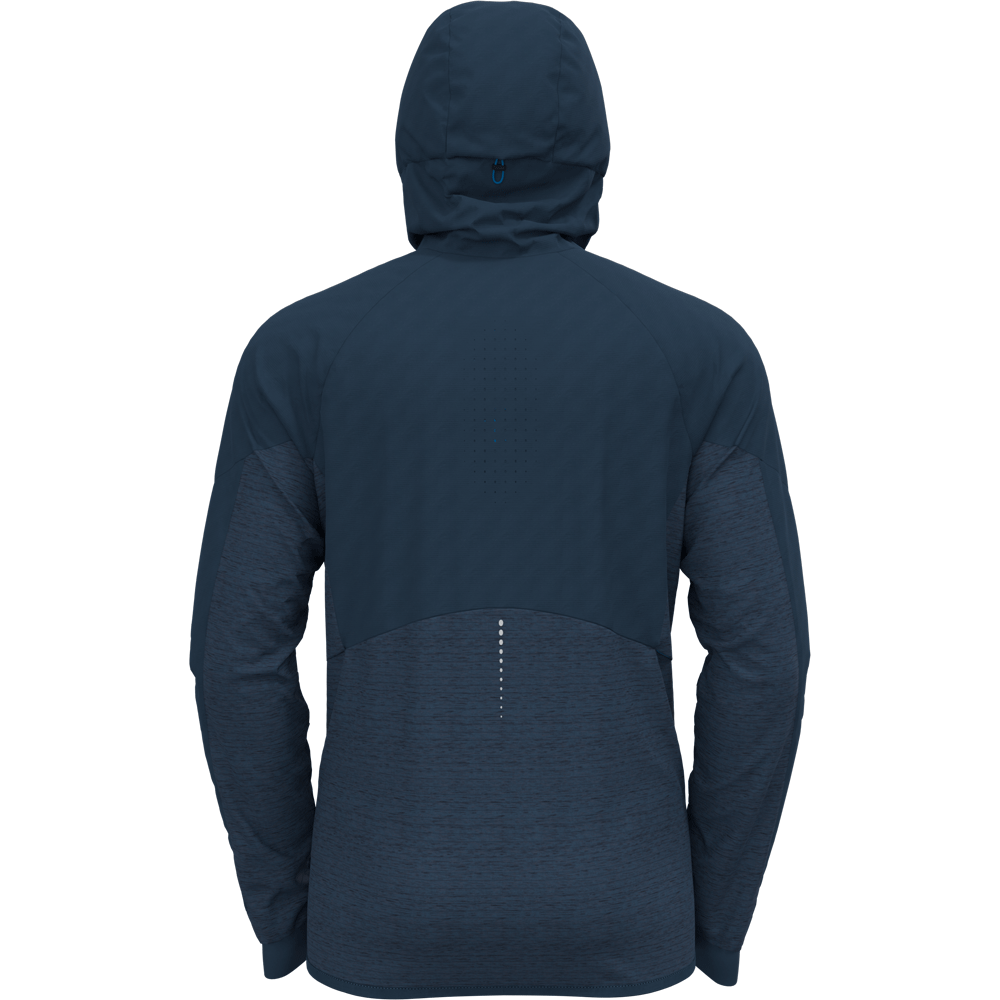 Odlo Run Easy S-Thermic Laufjacke Herren blue wing