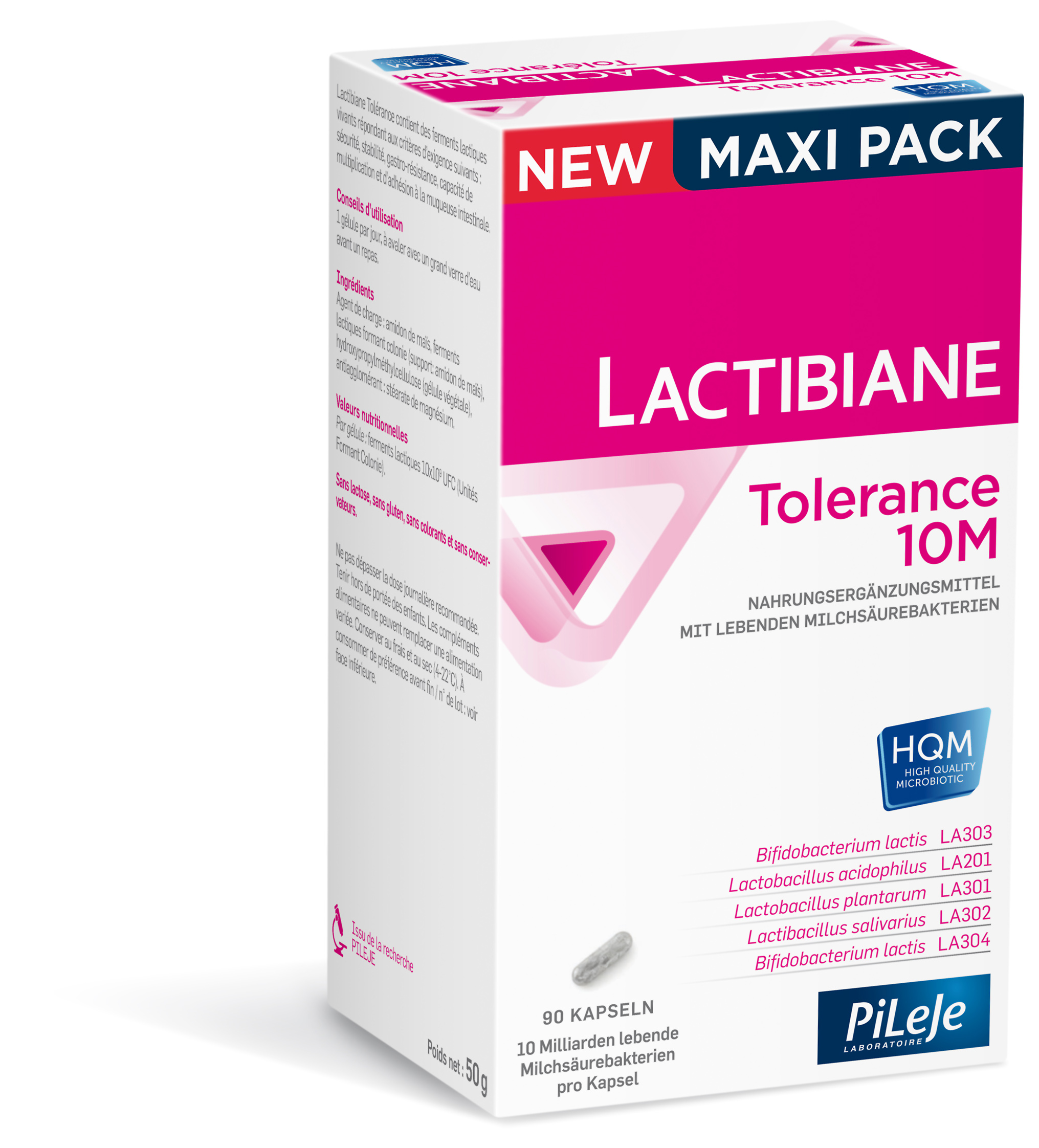 LACTIBIANE Tolerance 10M Kaps 90 Stk
