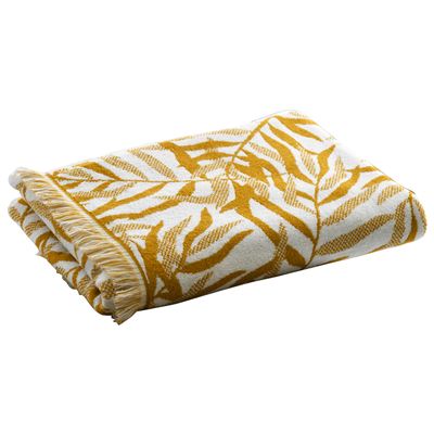 Linge de toilette motif feuillage - 500 g/m² - BECQUET CRÉATION