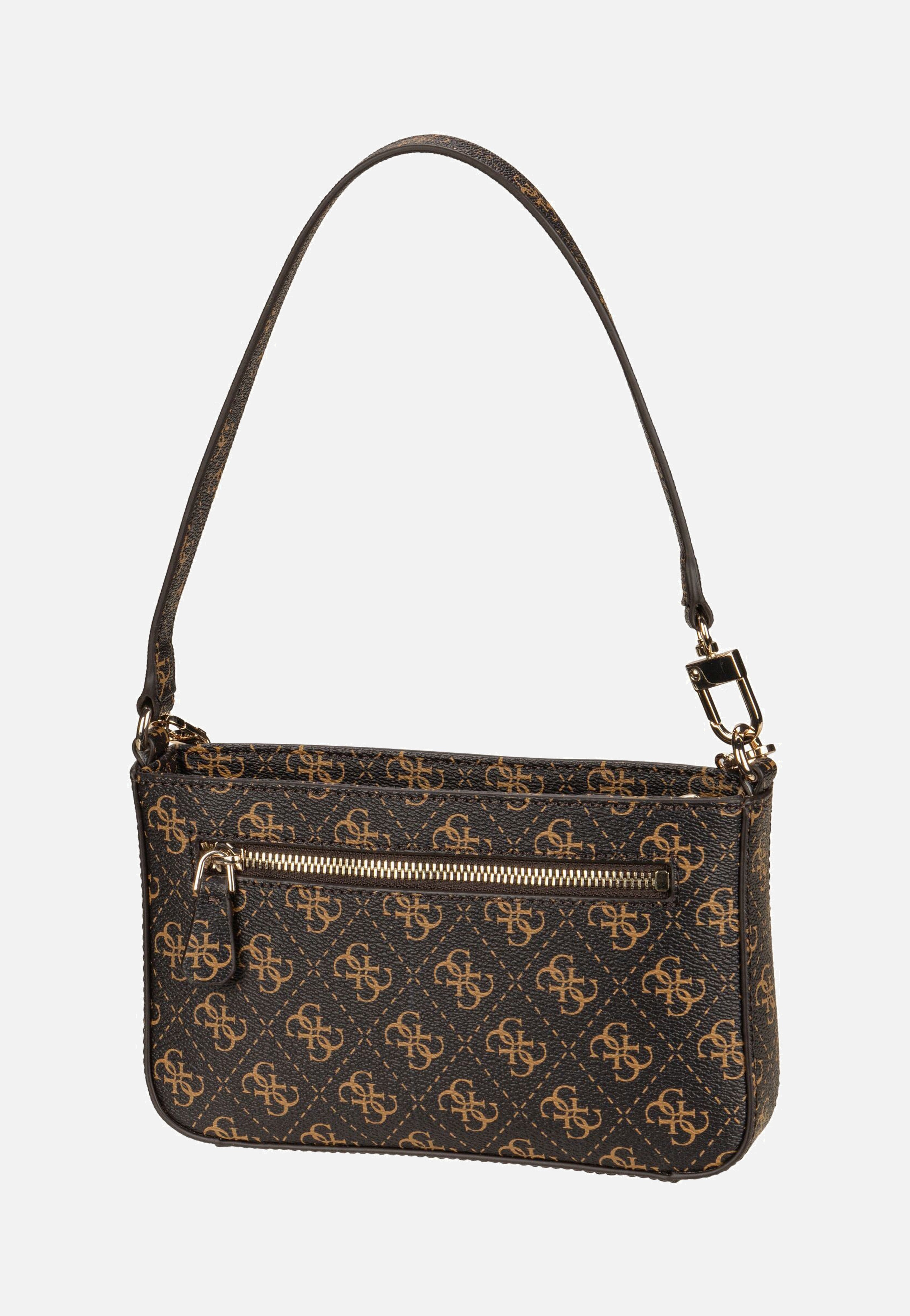 Noelle II Mini Top Zip SHB 72720 Logo Brown - Umhängetasche