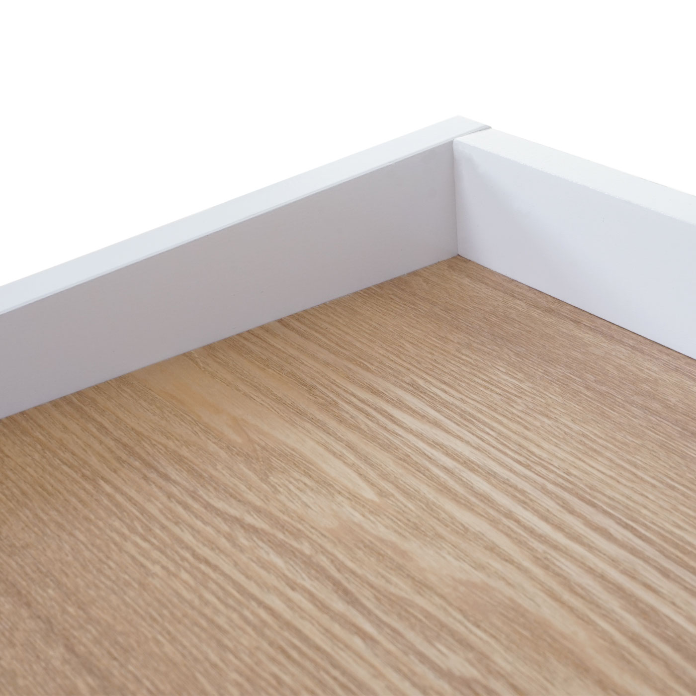 Schreibtisch MCW-A70, Computertisch Bürotisch, 120x55cm MDF Esche-Optik