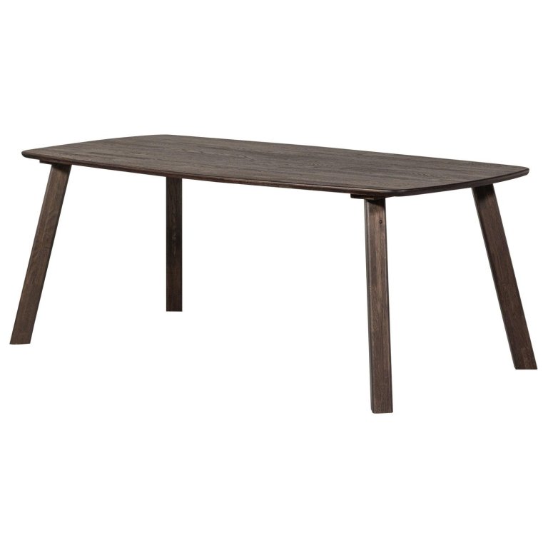 WOOOD Tablo eettafel 220x100 deens ovaal VL mystic bruin