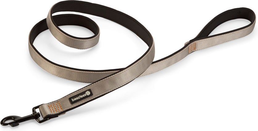 Beeztees hondenriem Parinca Premium grijs 180 x 2,5 cm