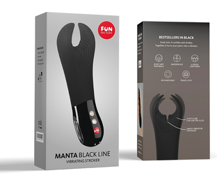 Fun Factory Manta G5 Masturbator Zwart 1ST