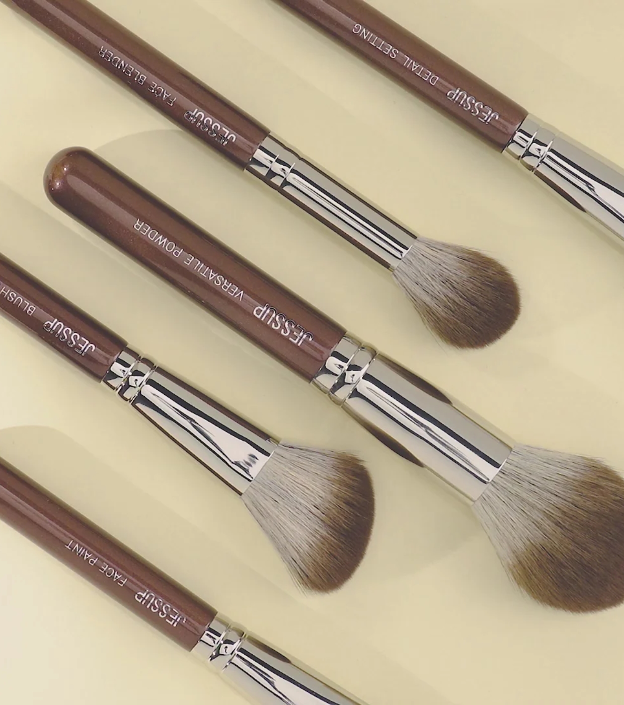 Jessup Beauty - *Master Collection* - Conjunto de 25 pincéis - Shimmer Brown