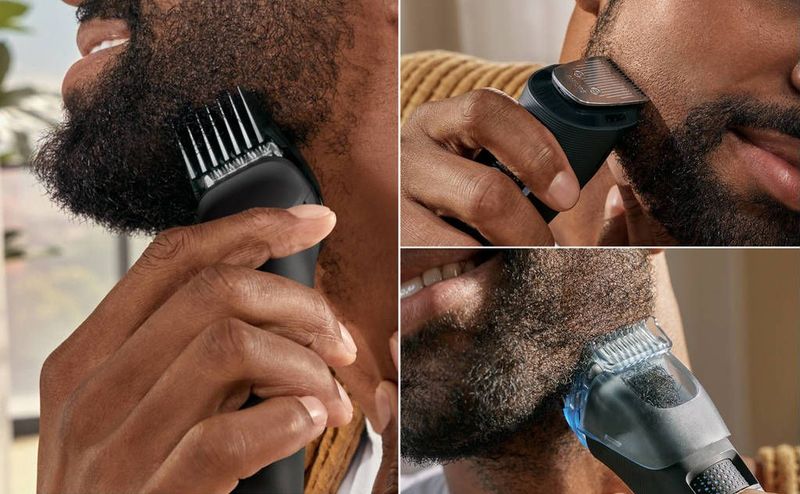 Philips - Baardtrimmer BT5780/15 - Zwart - Met Haarverzamelaar - 100 Minuten Gebruikstijd