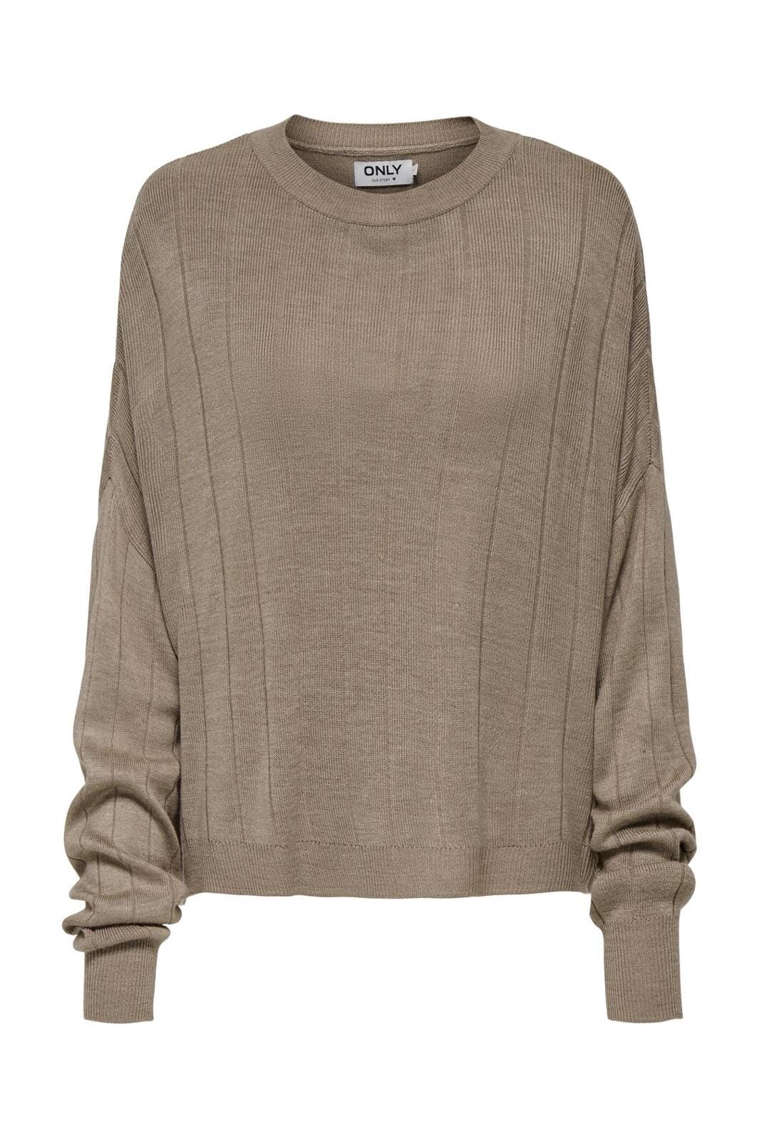 Only Onltess Ls O-Neck Knt 4630571 malt ball melange