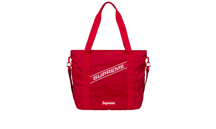 Supreme Logo Tote Bag Red (FW23)