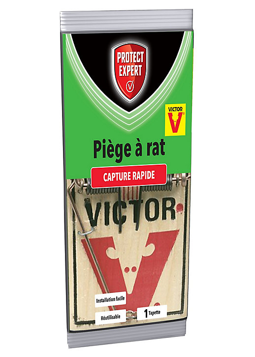 Tapette en bois rat Protect Expert Victor