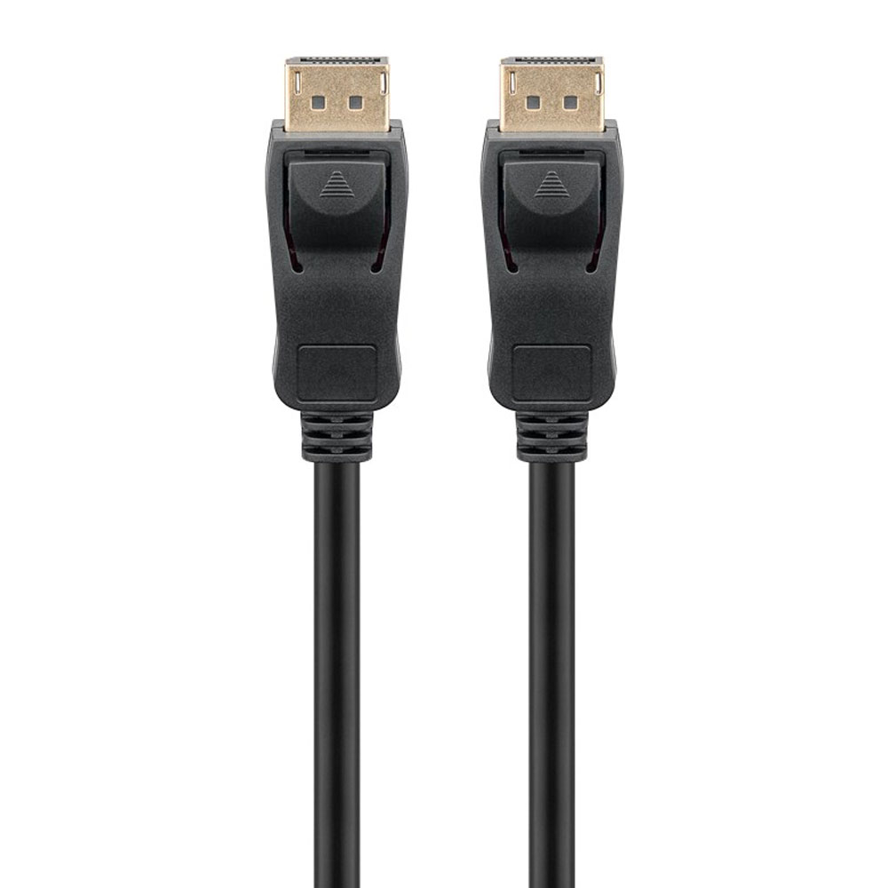 (3m) Ultra Highspeed 3D / 8K UHD-II DisplayPort DP 2.1 Kabel Audio / Video Verbindungskabel (64864) - Schwarz