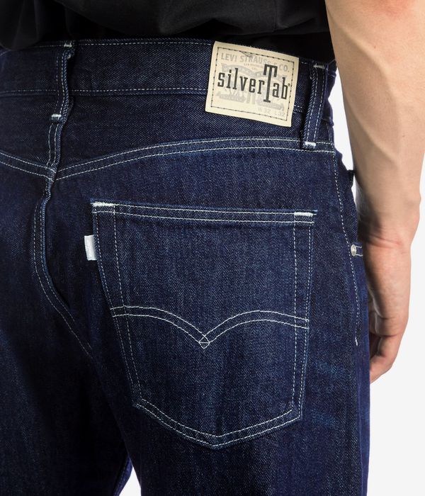 Levi's Silvertab Straight Jeans (dark indigo stonewash)