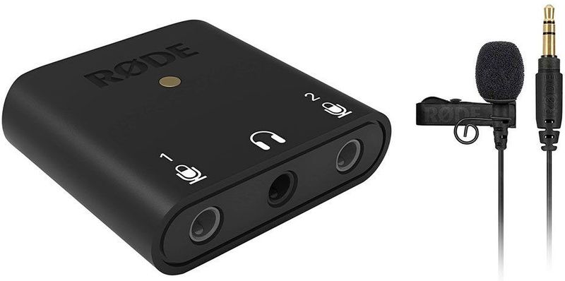 Rode AI-Micro - Compact Audio Interface - Rode Lavalier GO - Microfoon