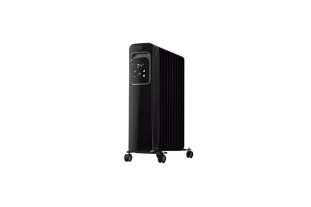 Radiateur à Bain d’Huile 9 éléments avec minuterie de 9H 2000W noir Ce
