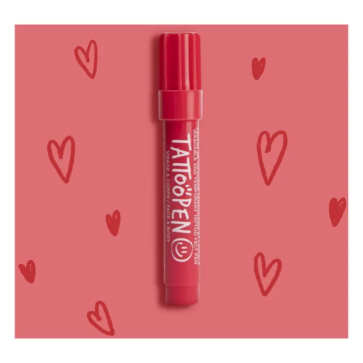 Nailmatic Kids Feutre de tatouage temporaire Tattoopen | Rouge