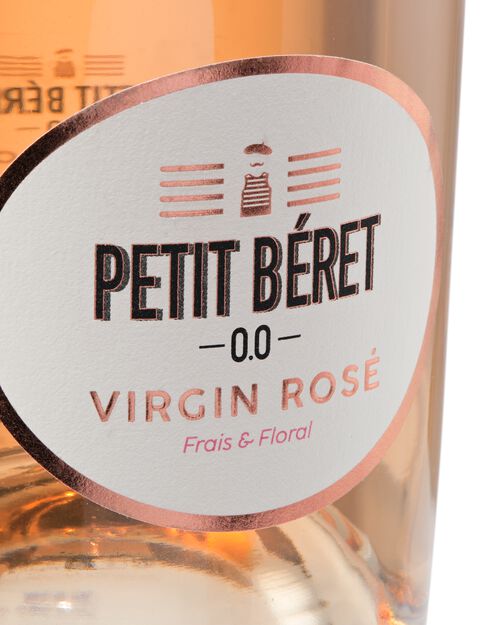 Petit Béret Virgin Rosé sans alcool 0.75L