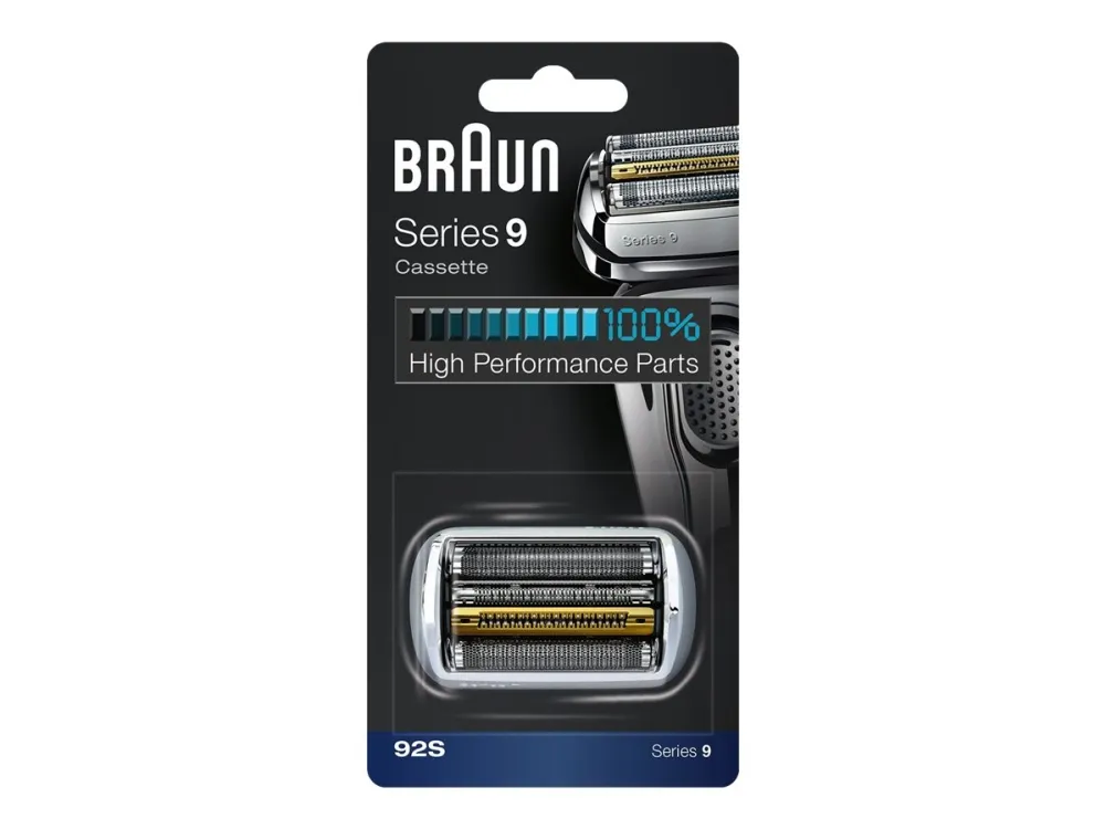 Braun Folia i Blok 92S Silver Series9 cassette (604292) - (S- Silver)