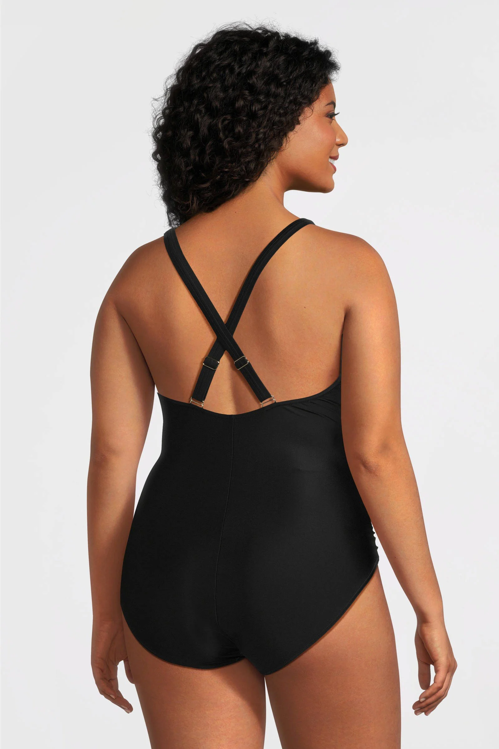 Speedo corrigerend badpak zwart