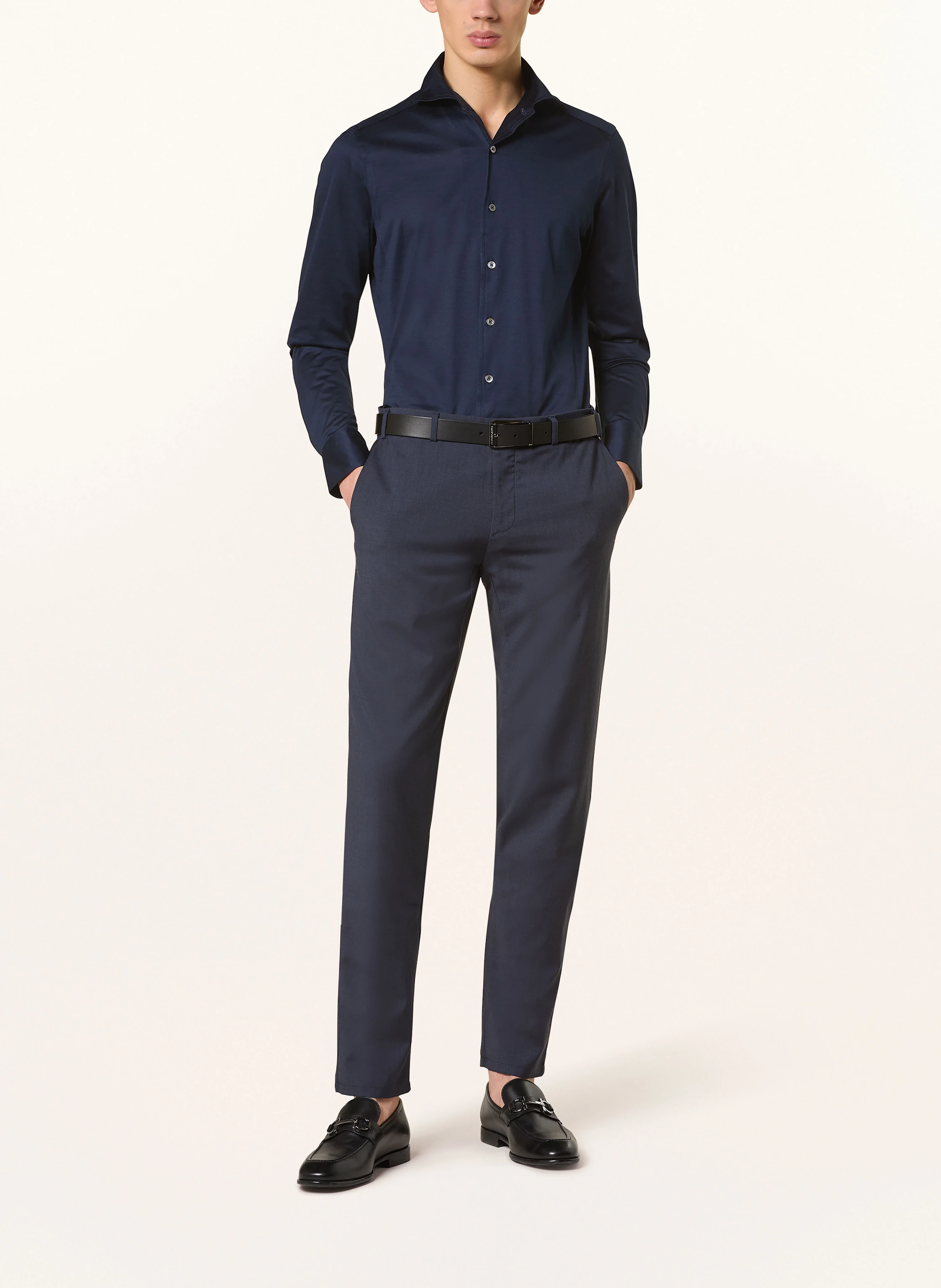 CANALI Jerseyhemd Slim Fit