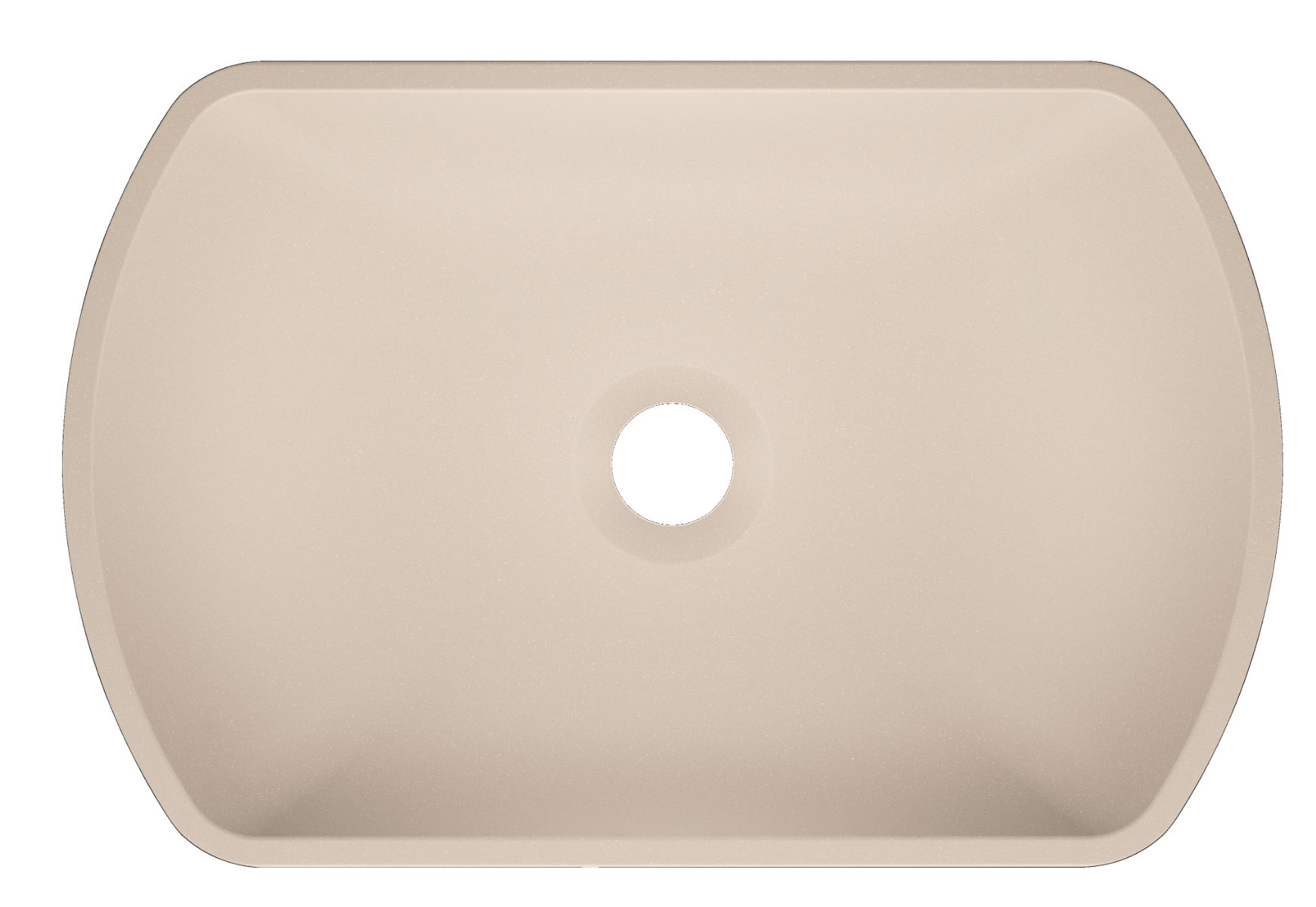 Kerra Maun wastafel 45x30x12cm caffe latte