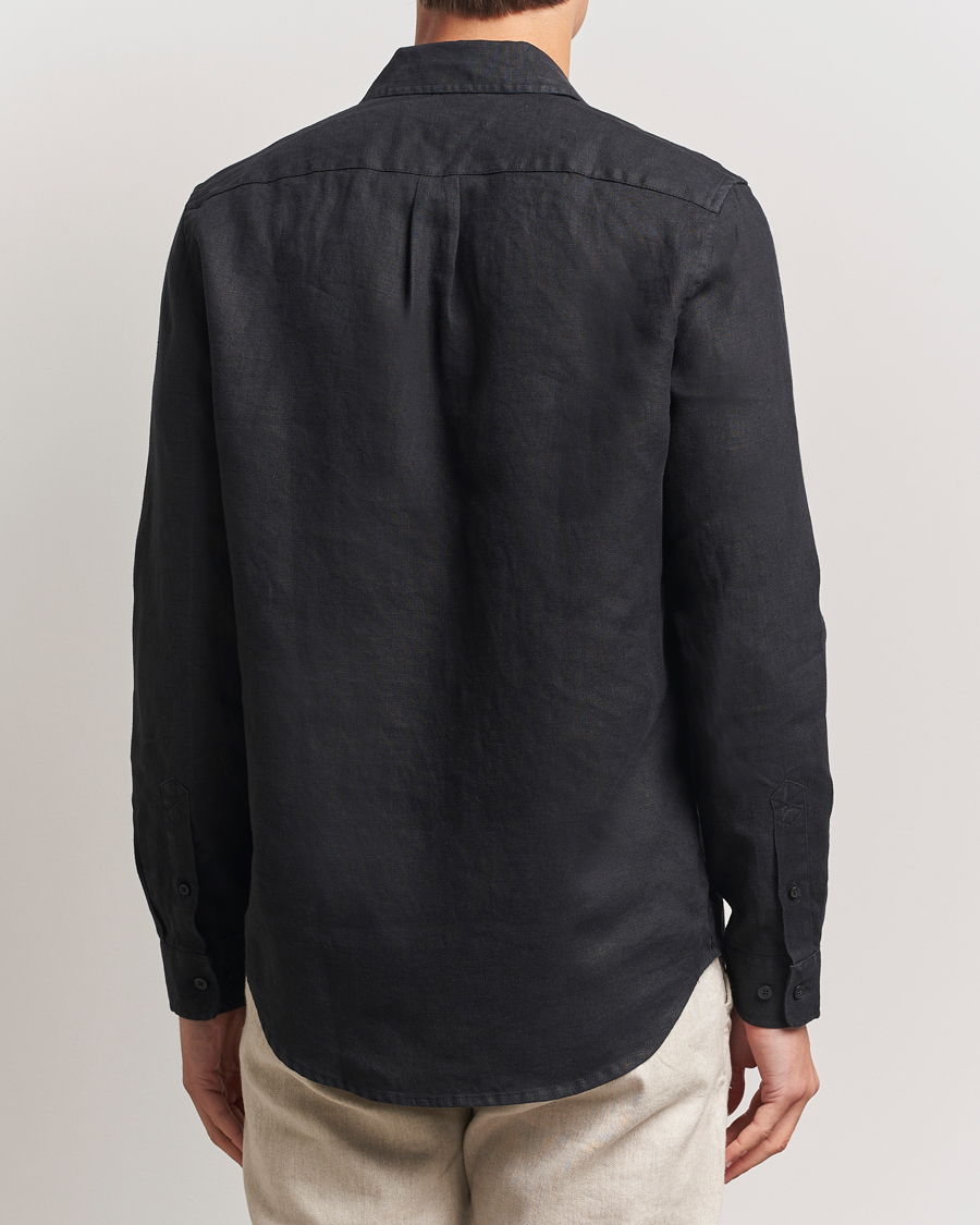 Samsøe Samsøe Liam Linen Shirt Black